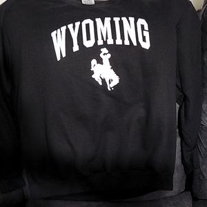 Black Wyoming Sweatshirt